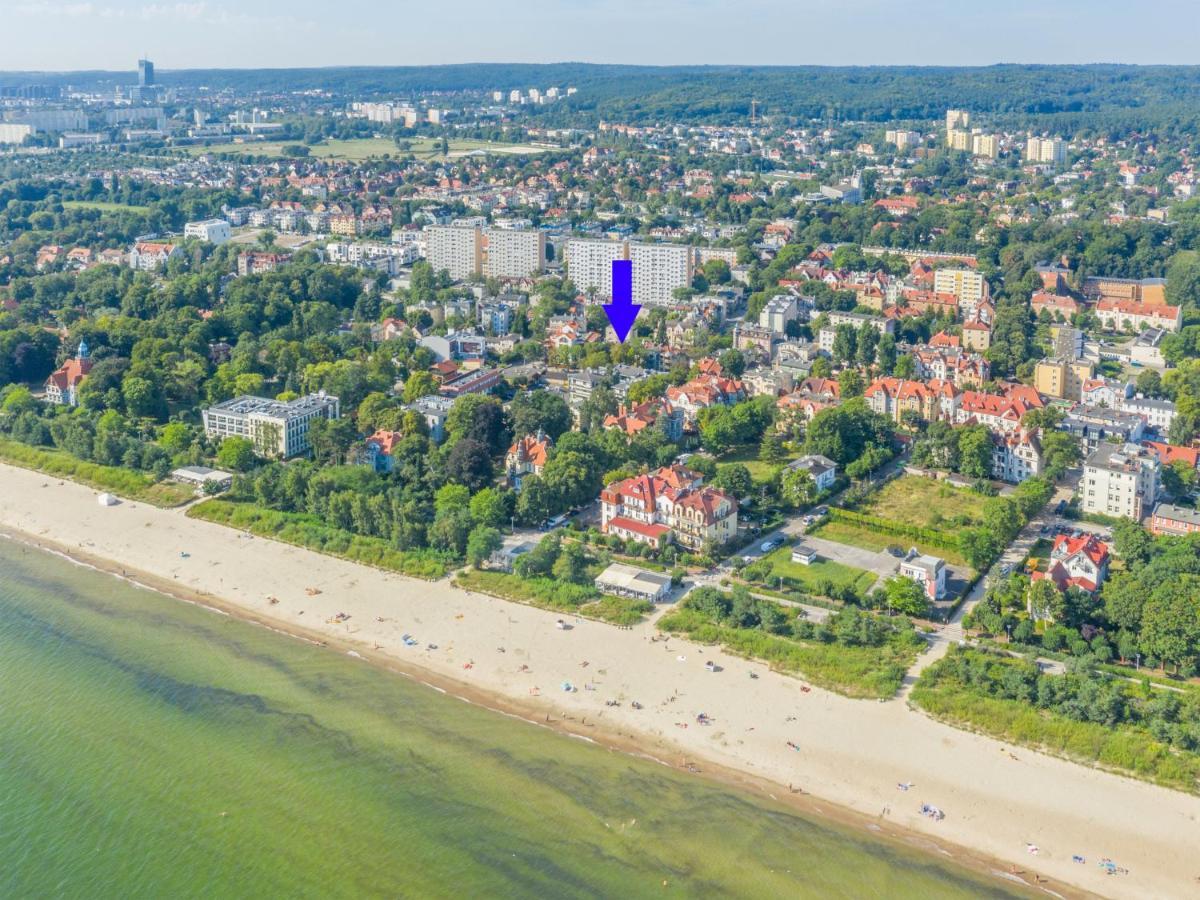 Apartmán Sopot Grunwaldzka - Parkowa Blisko Plazy Exteriér fotografie