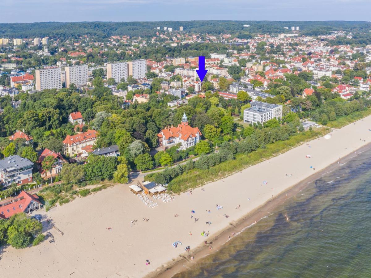 Apartmán Sopot Grunwaldzka - Parkowa Blisko Plazy Exteriér fotografie